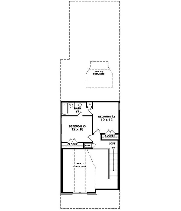 Upper/Second Floor Plan: 6-1318