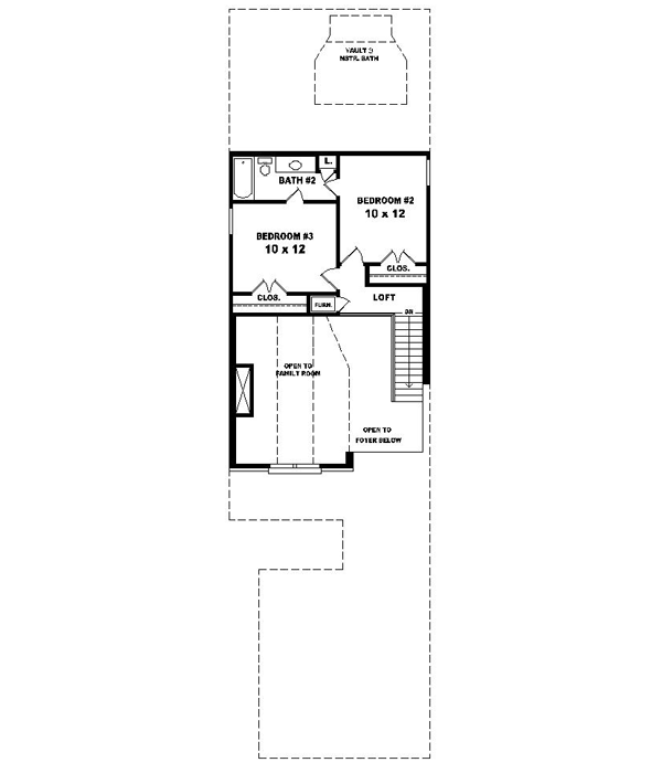 Upper/Second Floor Plan: 6-1319