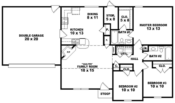 Main Floor Plan: 6-1322