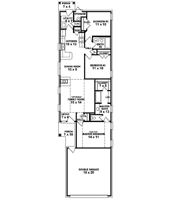 Main Floor Plan: 6-1323