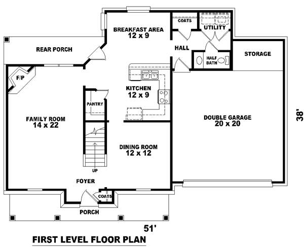 Main Floor Plan: 6-133