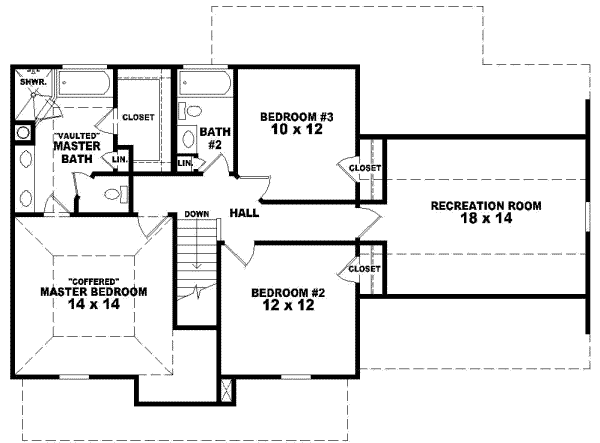 Upper/Second Floor Plan: 6-133