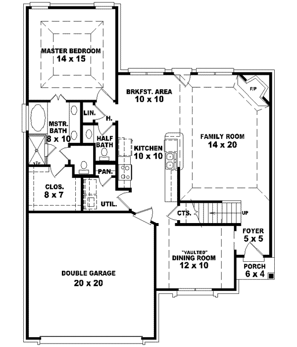 Main Floor Plan: 6-1332