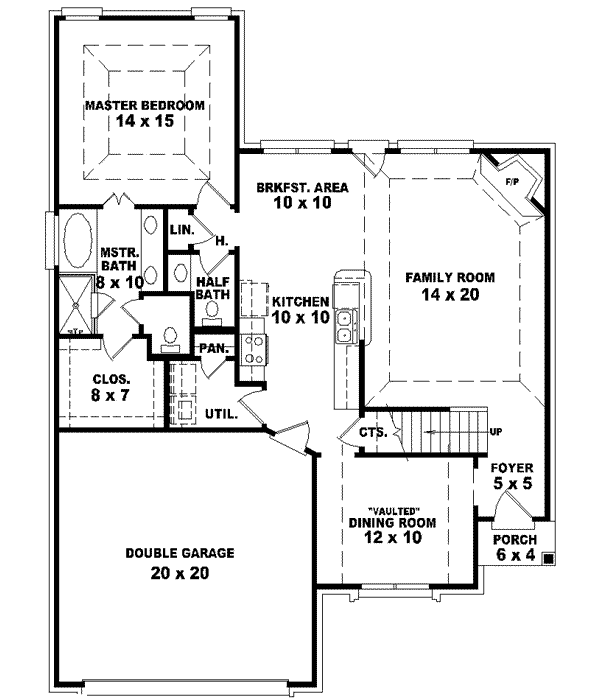 Main Floor Plan: 6-1333