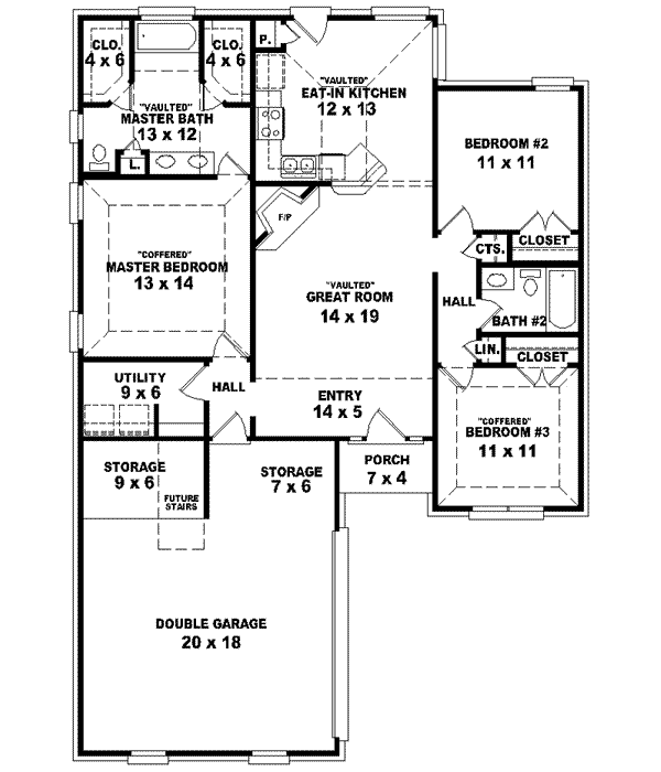 Main Floor Plan: 6-1334