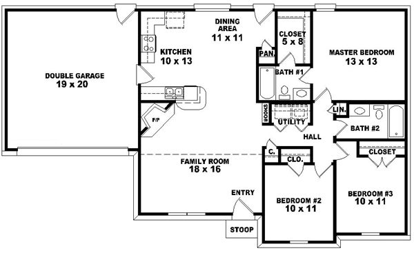 Main Floor Plan: 6-1335