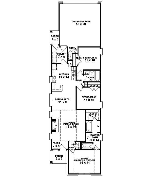 Main Floor Plan: 6-1338
