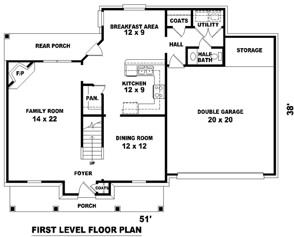 Main Floor Plan: 6-134