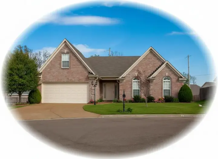 Traditional house plans 6-1343 - front exterior, 1,393 sq ft, 3 bed, 2 bath house plans | Monster House Plans
