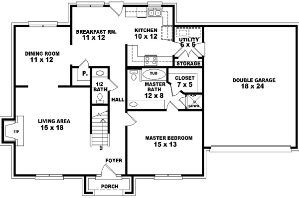 Main Floor Plan: 6-1344