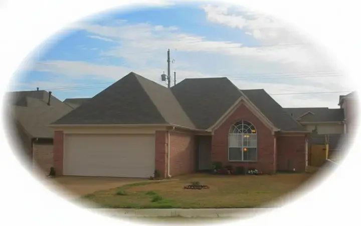 Traditional house plans 6-1346 - front exterior, 1,427 sq ft, 3 bed, 2 bath house plans | Monster House Plans