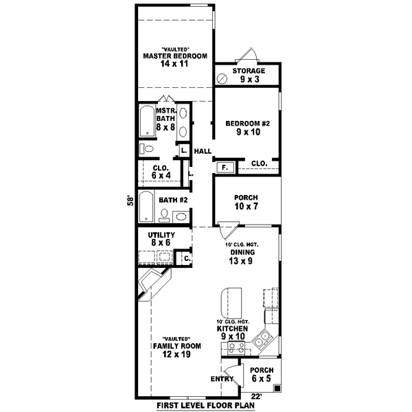 Main Floor Plan: 6-135