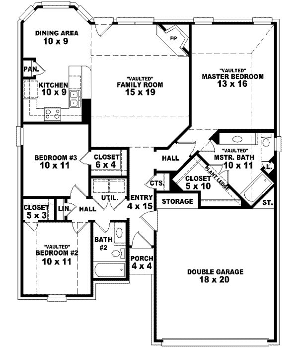 Main Floor Plan: 6-1351