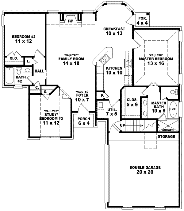 Main Floor Plan: 6-1353
