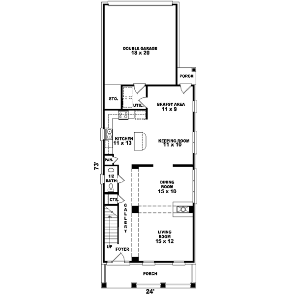 Main Floor Plan: 6-136