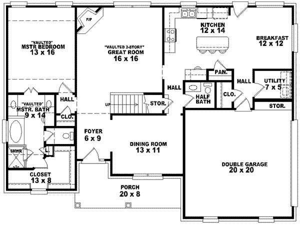Main Floor Plan: 6-1361