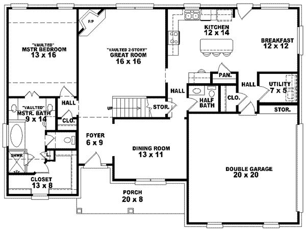 Main Floor Plan: 6-1363