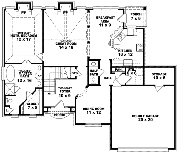 Main Floor Plan: 6-1365