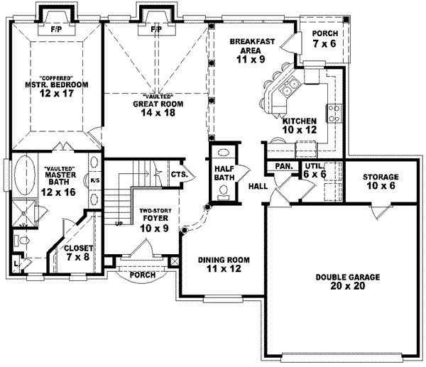 Main Floor Plan: 6-1367