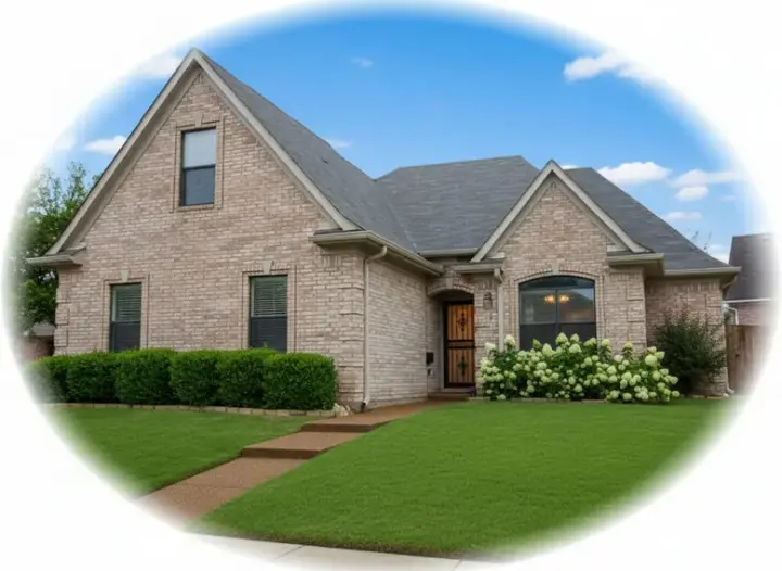 European house plans 6-1368 - front exterior, 1,736 sq ft, 3 bed, 2 bath house plans | Monster House Plans