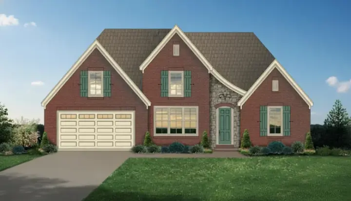 French Country house plans 6-1374 - front exterior, 2,083 sq ft, 3 bed, 2 bath house plans | Monster House Plans