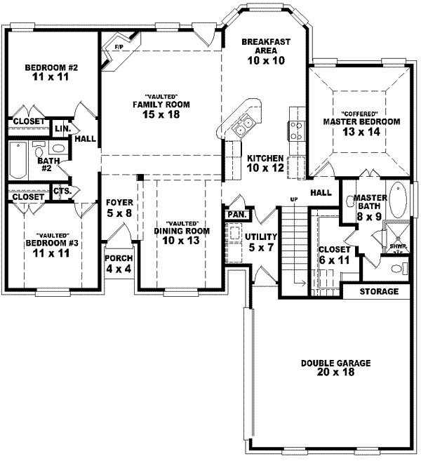 Main Floor Plan: 6-1376