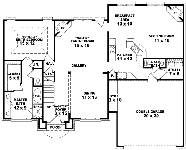 Main Floor Plan: 6-1380