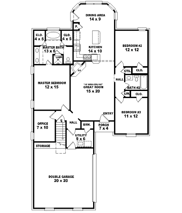 Main Floor Plan: 6-1381