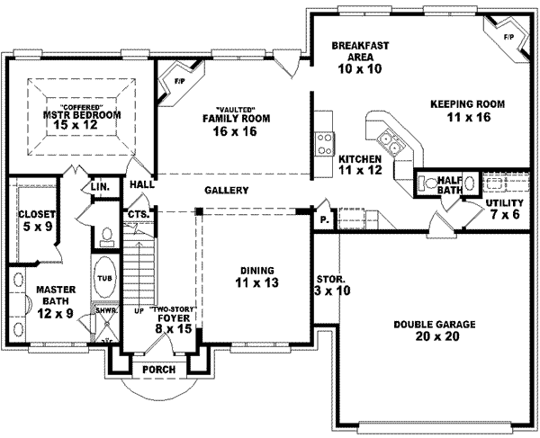 Main Floor Plan: 6-1383