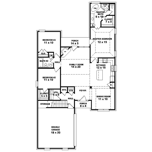 Main Floor Plan: 6-1386