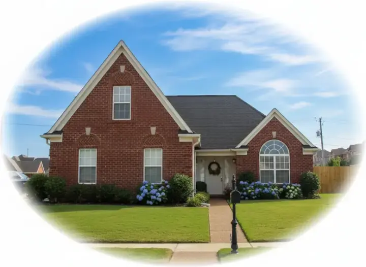 Traditional house plans 6-1387 - front exterior, 1,575 sq ft, 3 bed, 2 bath house plans | Monster House Plans