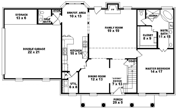 Main Floor Plan: 6-1388