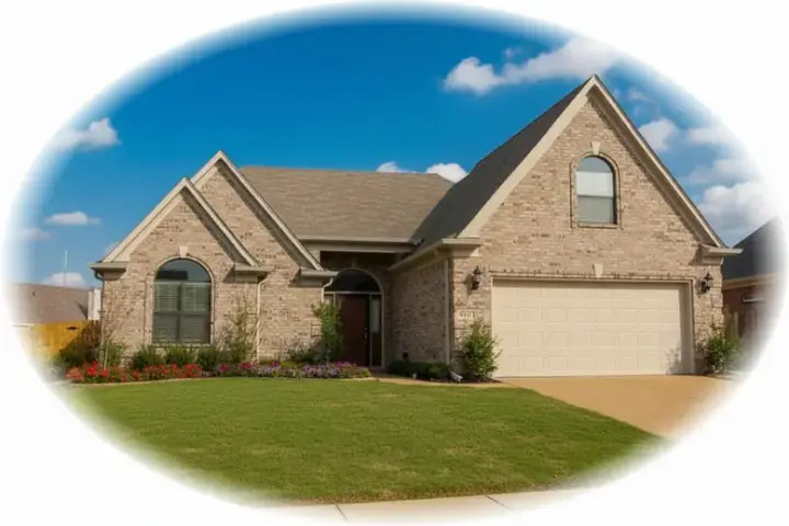Traditional house plans 6-1391 - front exterior, 1,894 sq ft, 3 bed, 2 bath house plans | Monster House Plans