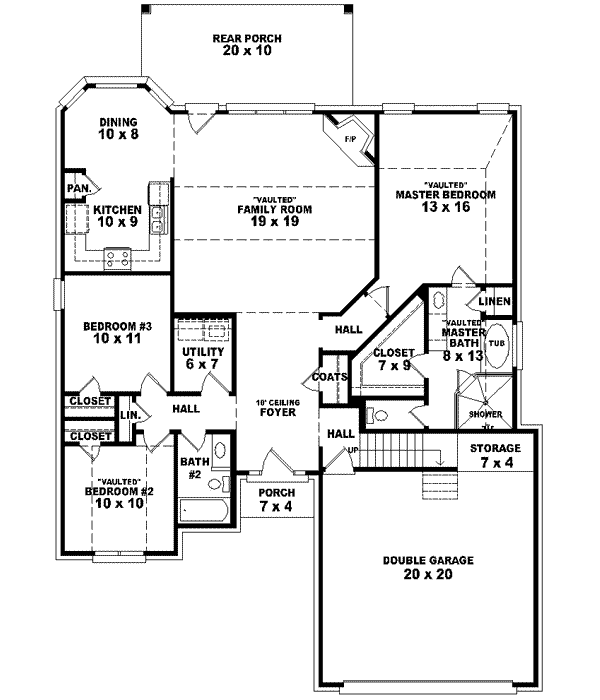 Main Floor Plan: 6-1391