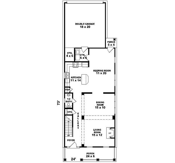Main Floor Plan: 6-140