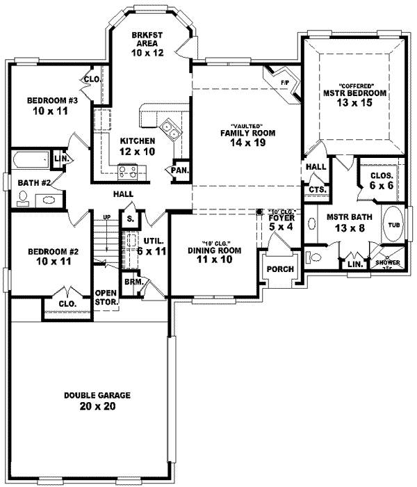 Main Floor Plan: 6-1403