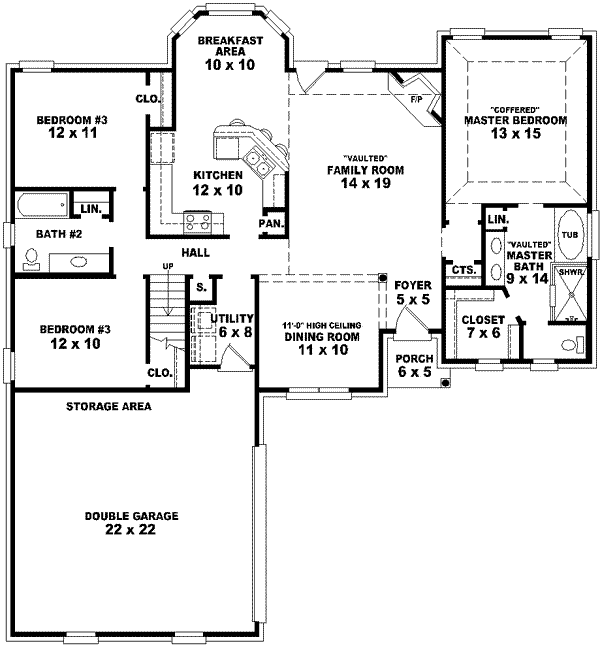 Main Floor Plan: 6-1404
