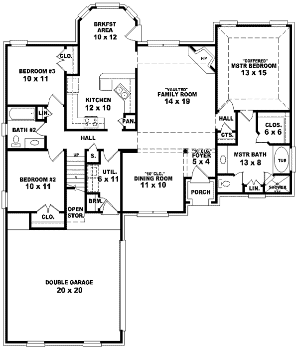 Main Floor Plan: 6-1405