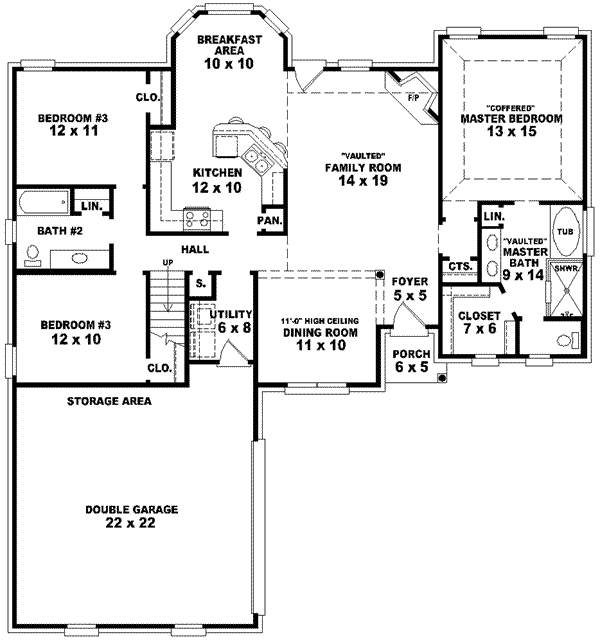 Main Floor Plan: 6-1406