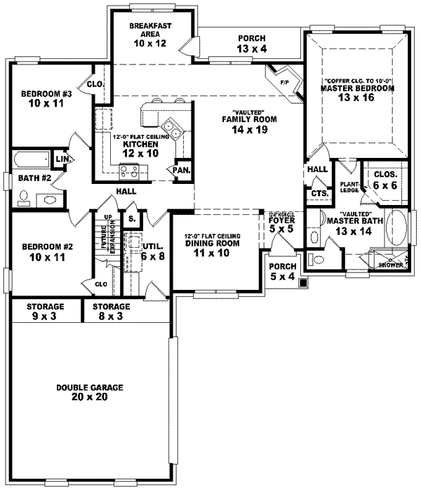 Main Floor Plan: 6-1407