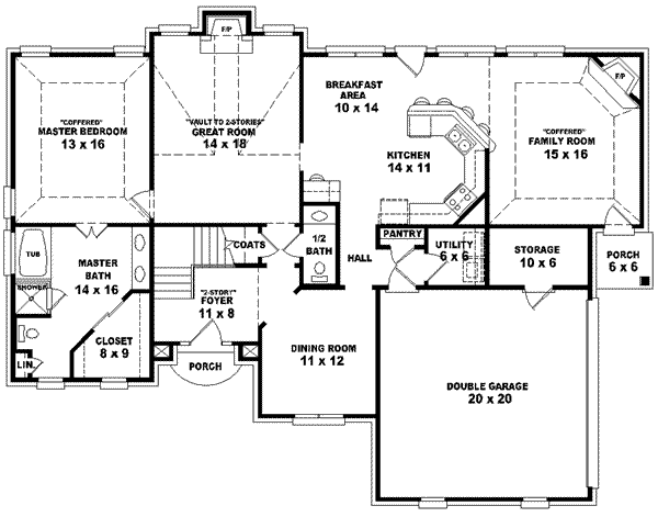Main Floor Plan: 6-1408