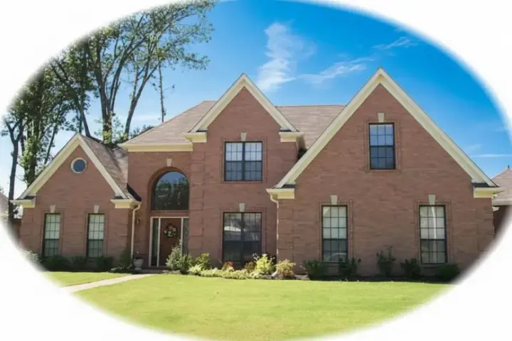 Traditional house plans 6-1409 - front exterior, 2,653 sq ft, 3 bed, 2 bath house plans | Monster House Plans