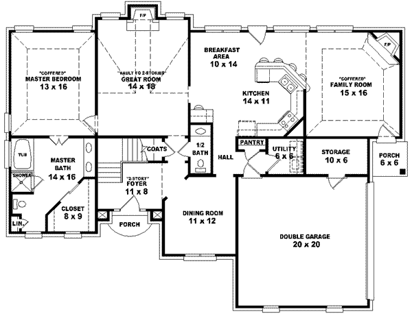 Main Floor Plan: 6-1409