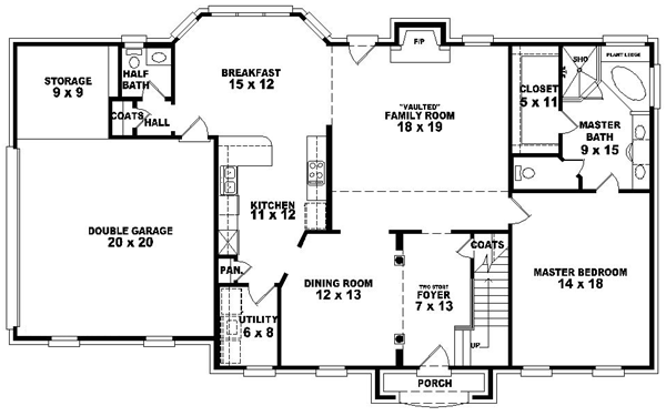 Main Floor Plan: 6-1410