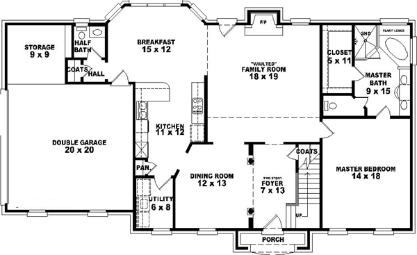 Main Floor Plan: 6-1411