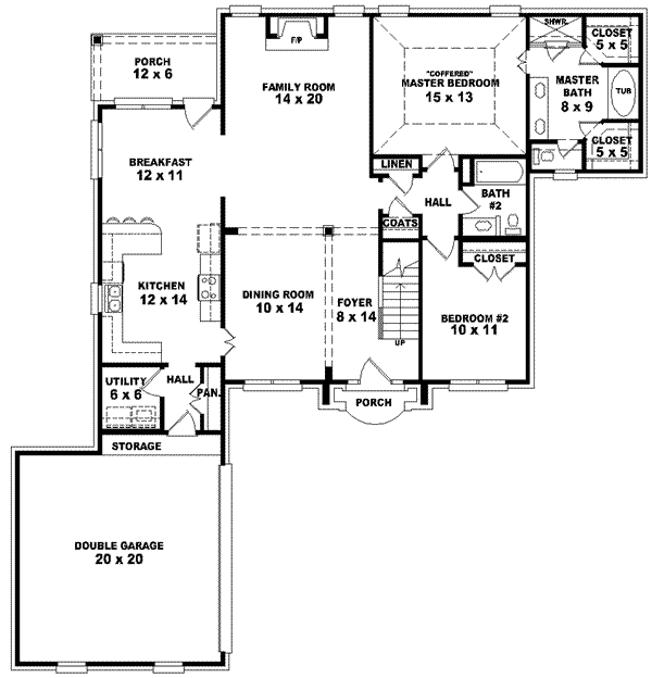 Main Floor Plan: 6-1414