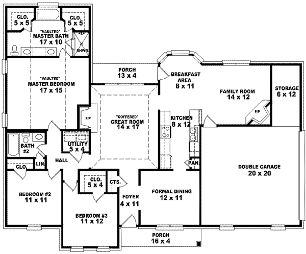 Main Floor Plan: 6-1416