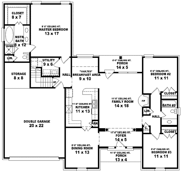 Main Floor Plan: 6-1420