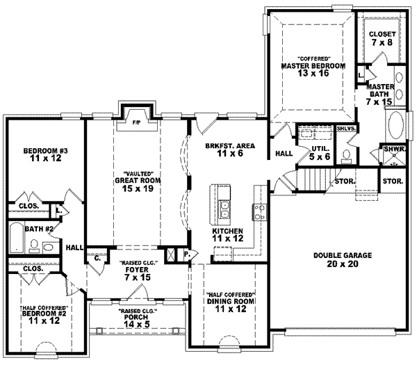 Main Floor Plan: 6-1421