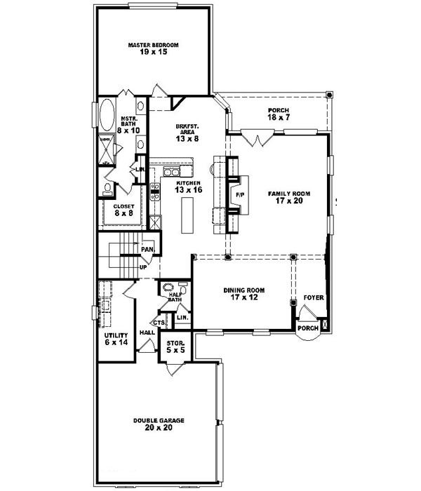 Main Floor Plan: 6-1422